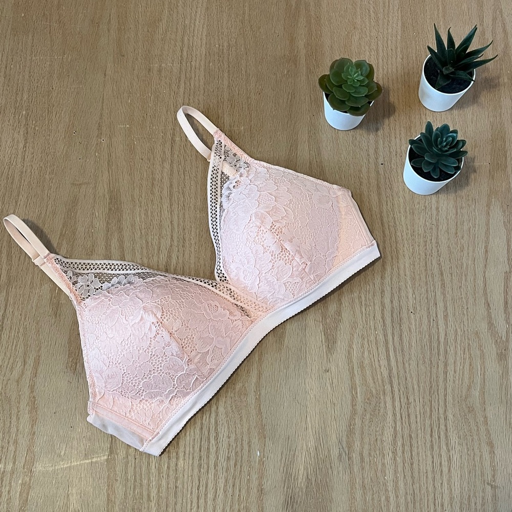 Knix Lace Deep V Bralette